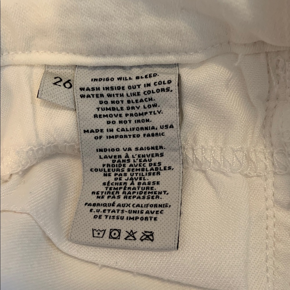 J Brand White Flared Pants 26 - Picture 15 of 16